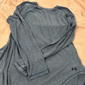 Under armour size large light weight and open back athletic shirt